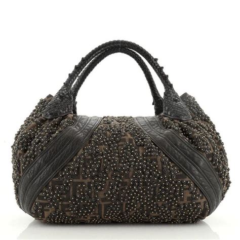 fendi beaded spy bag|Fendi spy bag zucca.